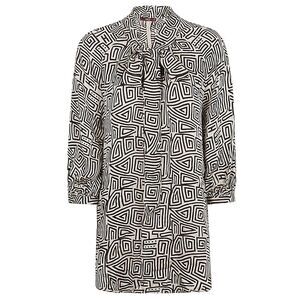 Obidi Women Printed Silk Shirt
